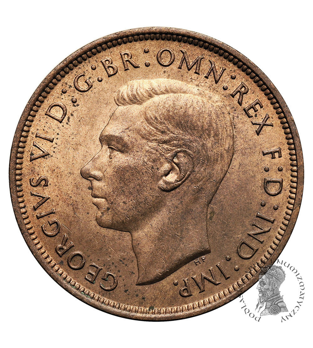 Great Britain, George VI (1936-1952). 1 Penny 1938