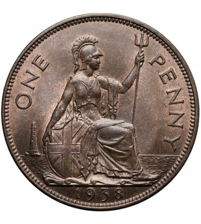 Great Britain, George VI (1936-1952). 1 Penny 1938