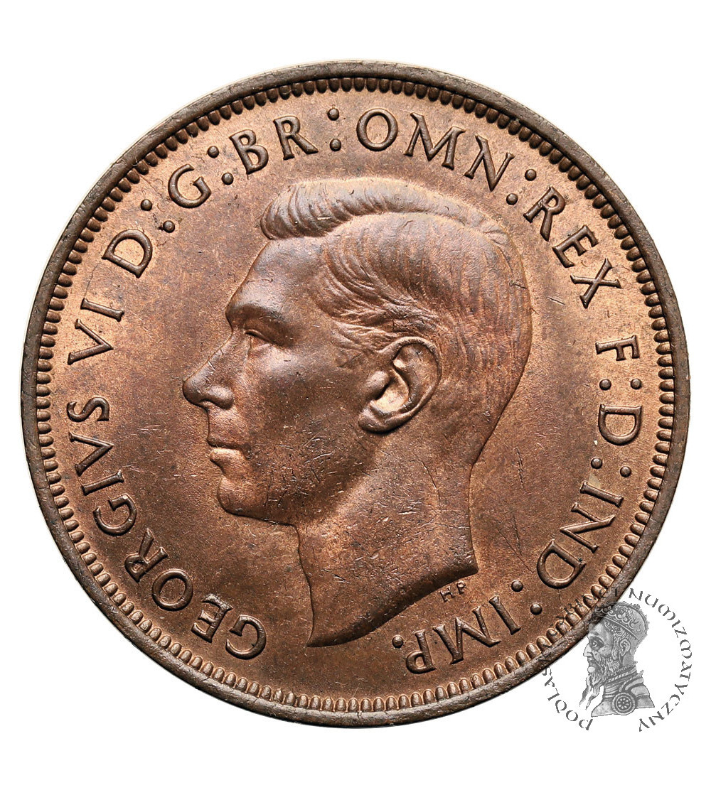 Great Britain, George VI (1936-1952). 1 Penny 1947