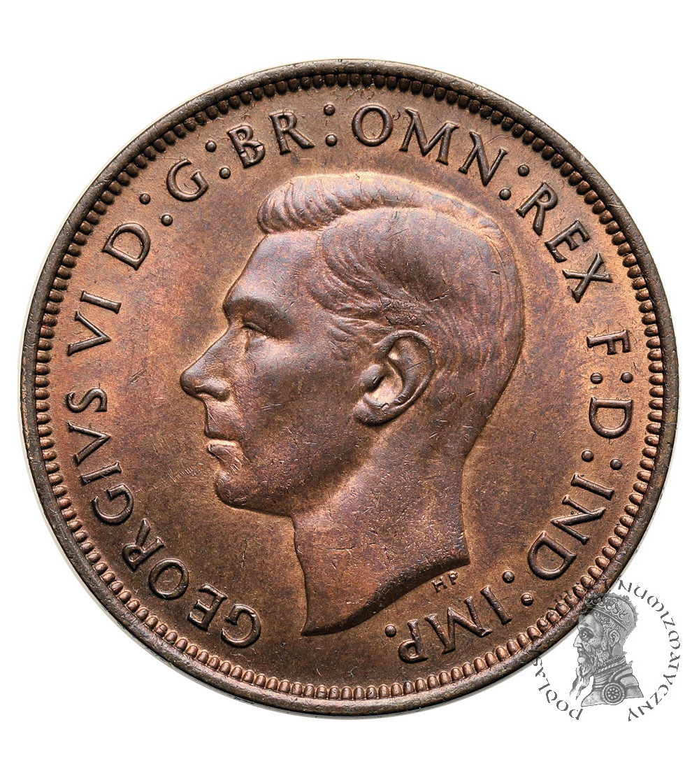 Great Britain, George VI (1936-1952). 1 Penny 1948