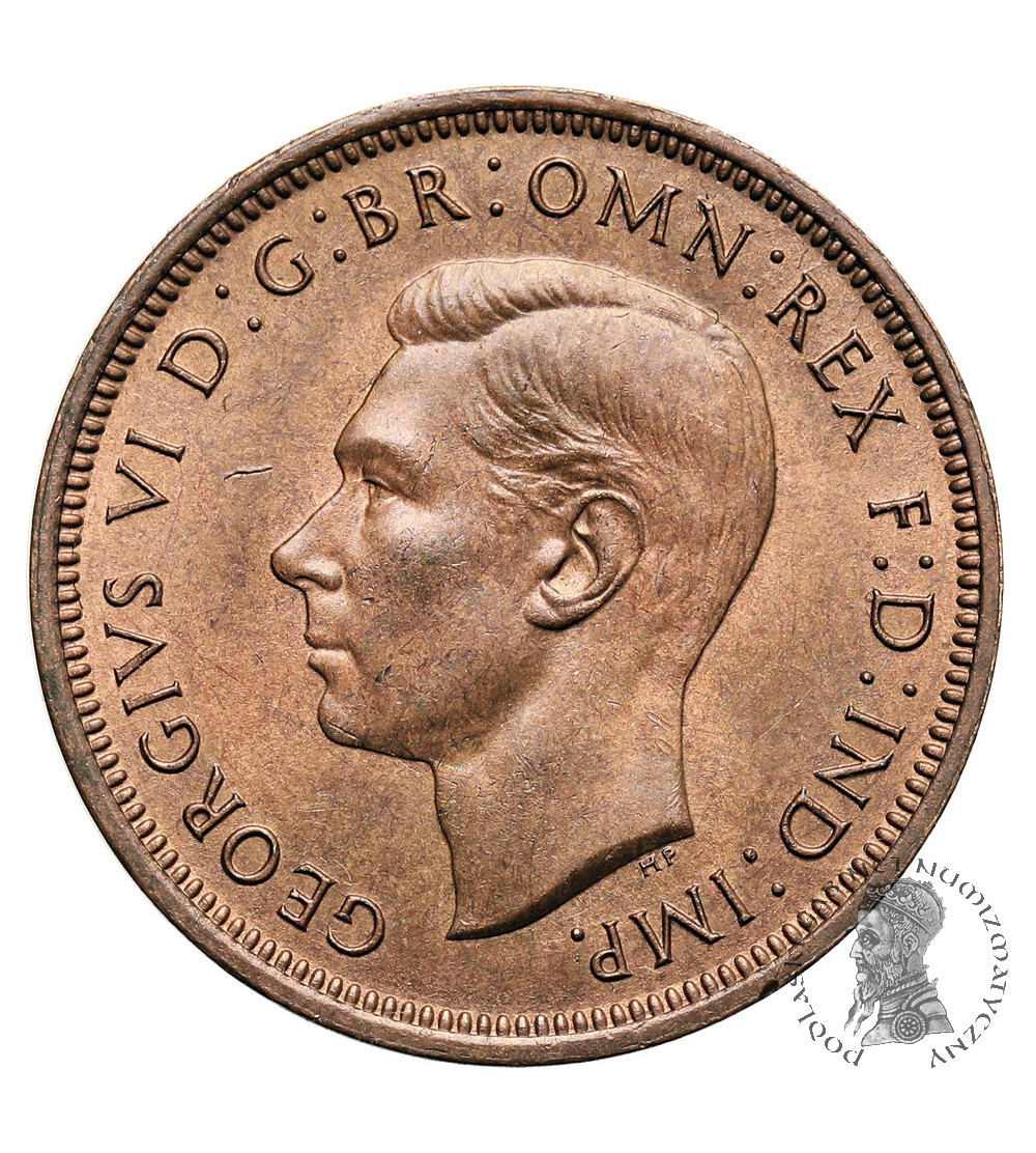 Great Britain, George VI (1936-1952). 1/2 Penny 1942