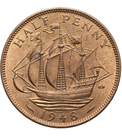 Great Britain, George VI (1936-1952). 1/2 Penny 1948
