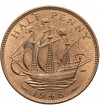 Great Britain, George VI (1936-1952). 1/2 Penny 1948