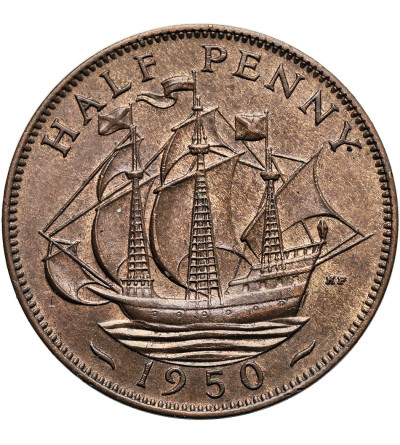 Great Britain, George VI (1936-1952). 1/2 Penny 1950