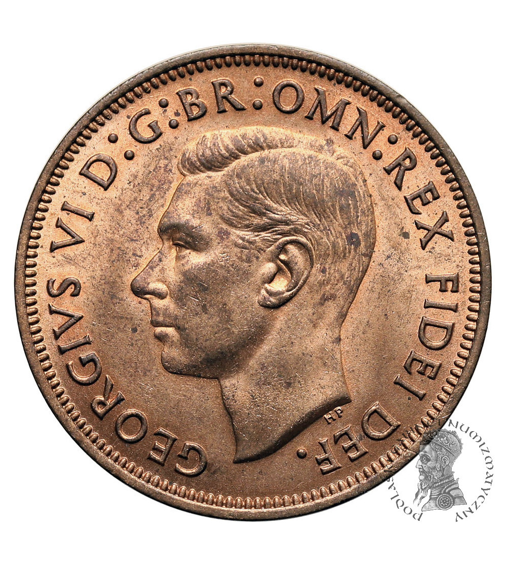 Great Britain, George VI (1936-1952). 1/2 Penny 1952
