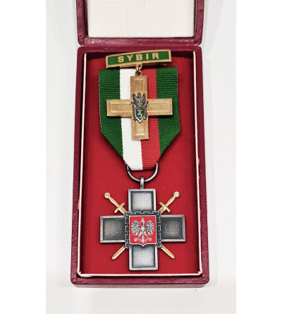 Poland, Third Republic. Set of the Cross of the Deportees of Siberia and the Badge of the Sybiraks' Association