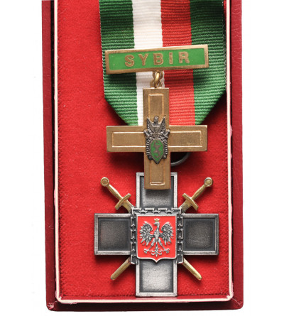 Poland, Third Republic. Set of the Cross of the Deportees of Siberia and the Badge of the Sybiraks' Association