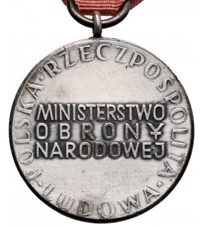 Polska, PRL (1952-1989). Srebrny Medal ,,Za Zasługi dla Obronności Kraju"