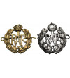 Great Britain. Set of two Royal Air Force (RAF) cap badges