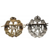 Great Britain. Set of two Royal Air Force (RAF) cap badges