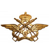 Belgium. Officer's insignia of the U.D.A. beret “Invincibiles et Recti” (The Invincible and the Righteous)