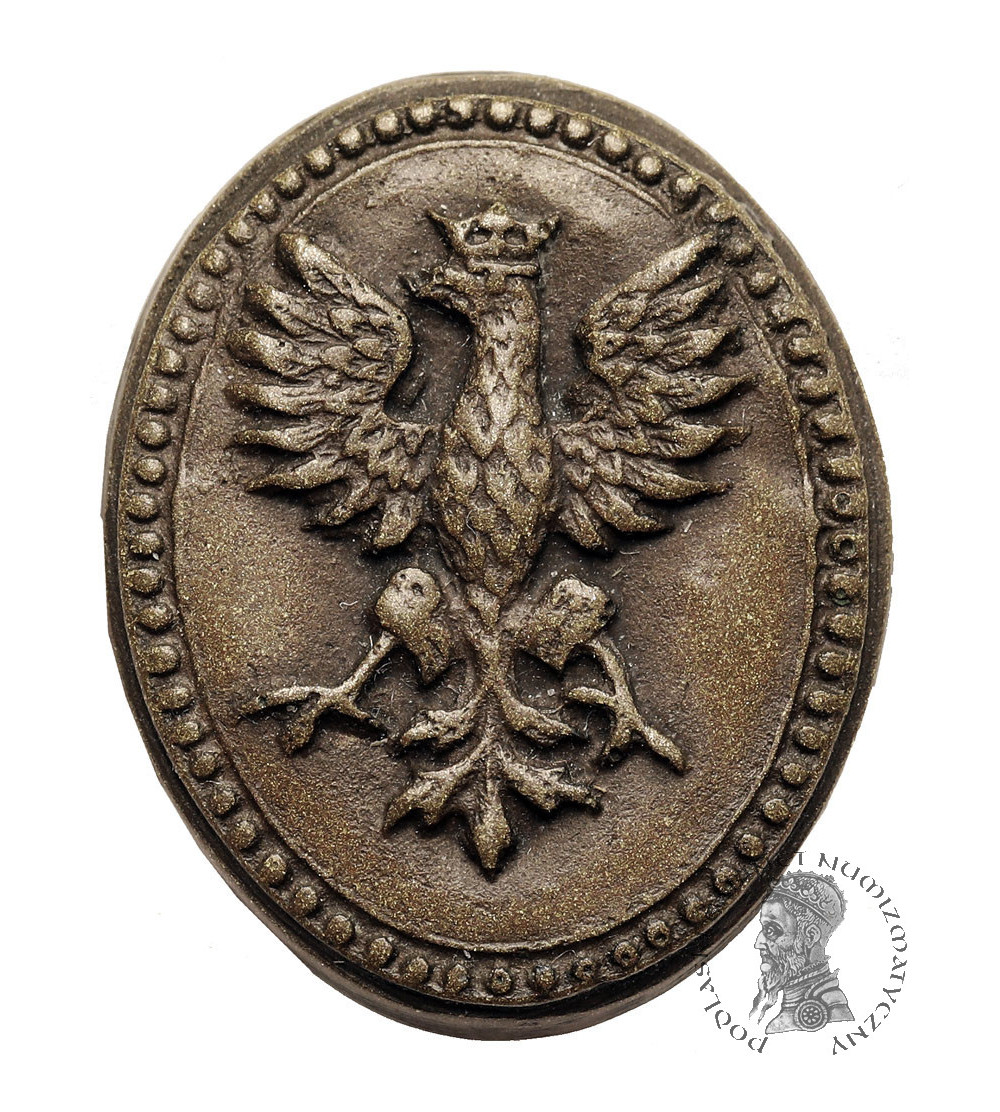 Polish, patriotic brooch with the eagle of the Second Polish Republic