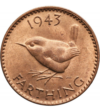 Great Britain, George VI (1936-1952). Farthing 1943