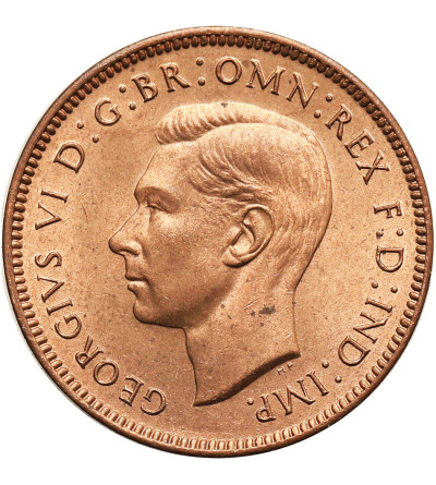 Wielka Brytania, Jerzy VI (1936-1952). Farthing 1945