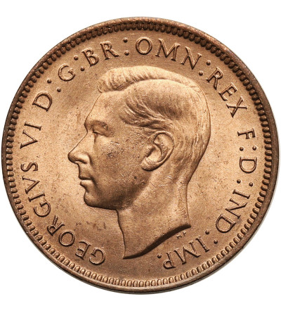 Wielka Brytania, Jerzy VI (1936-1952). Farthing 1948