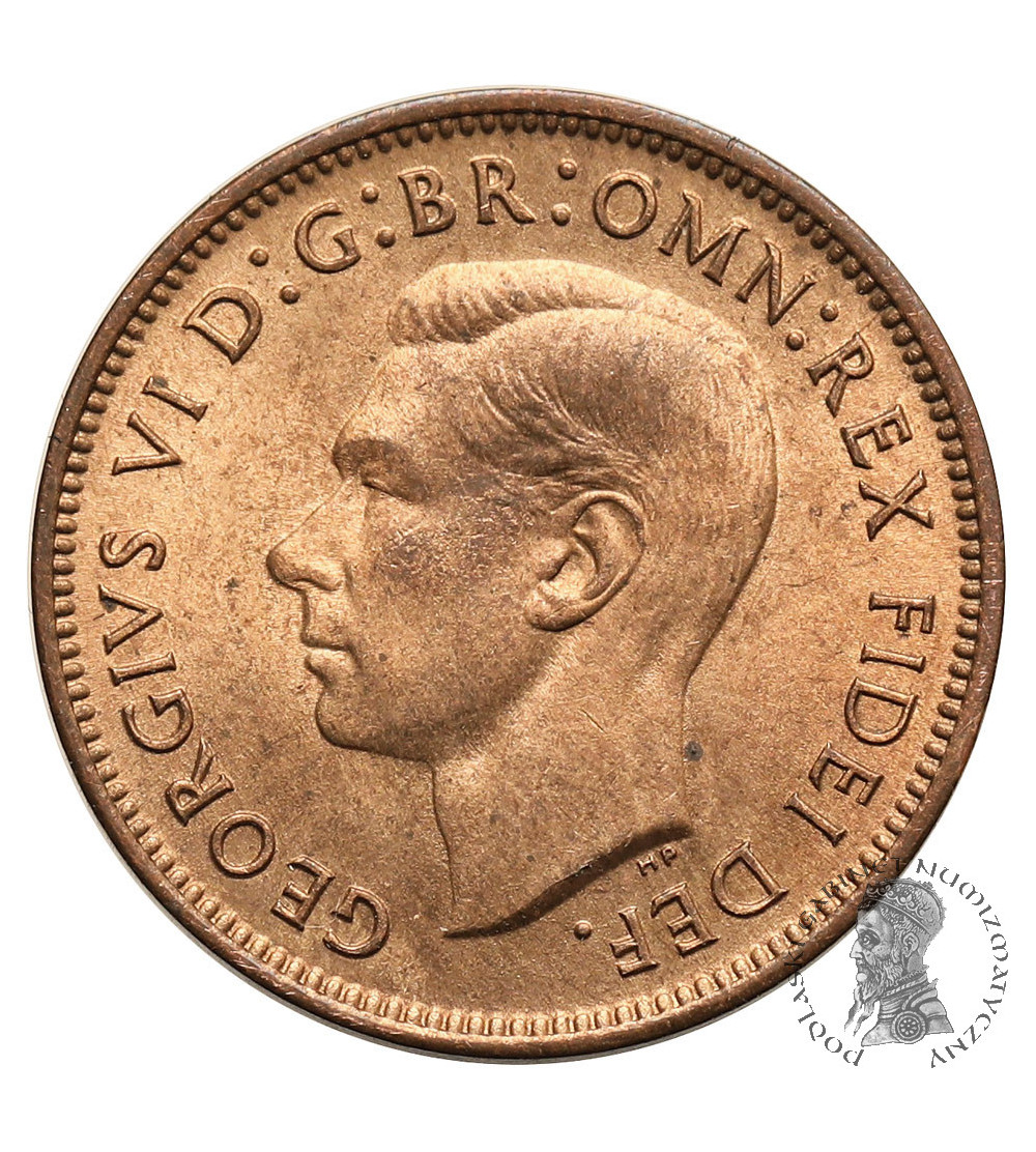 Great Britain, George VI (1936-1952). Farthing 1950