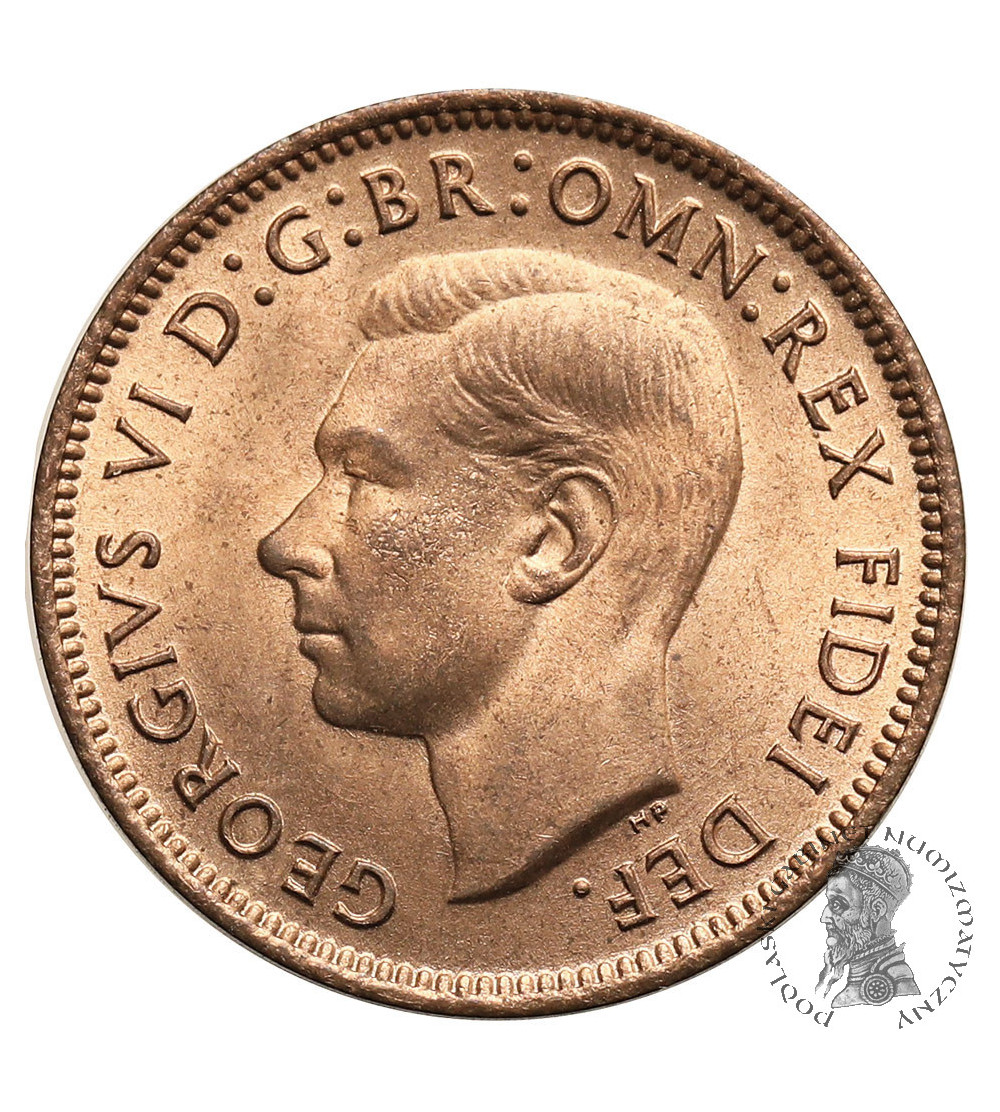 Great Britain, George VI (1936-1952). Farthing 1952