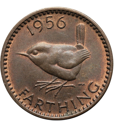 Great Britain, Elizabeth II (1952-2022). Farthing 1956