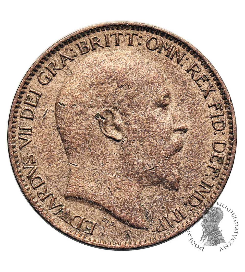 Great Britain, Edward VII (1901-1910). Farthing 1906