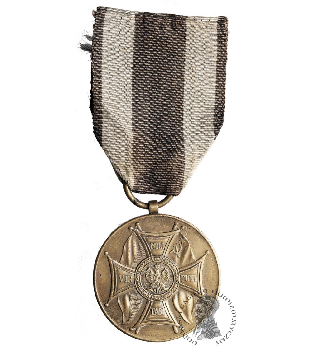 Polska. Medal Zasłużonym na Polu Chwały 1943, Lenino, Mennica Moskwa