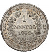 Polska. Królestwo Kongresowe, Mikołaj I 1825-1855. 1 złoty 1832 KG, Warszawa