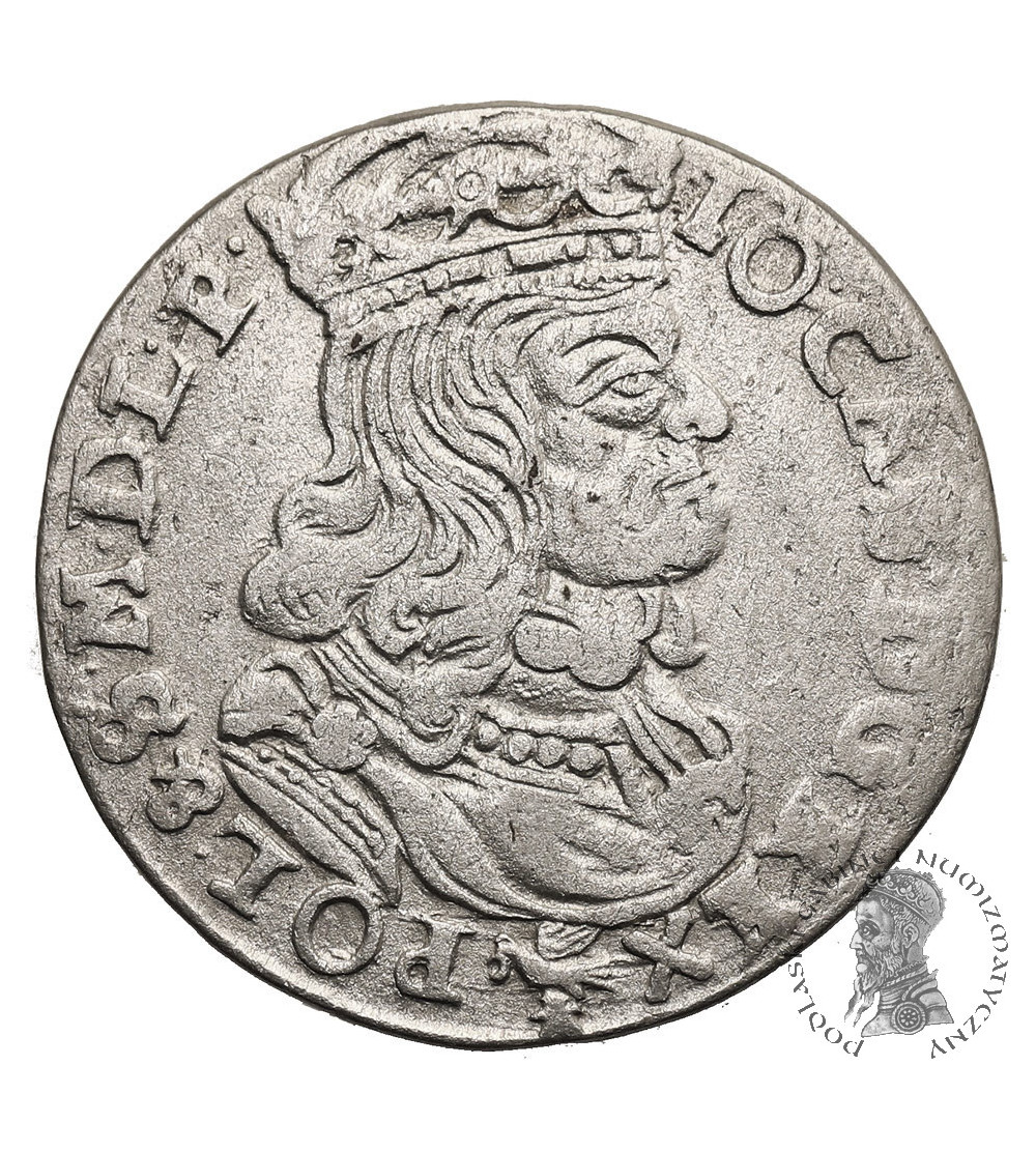 Poland, Jan Kazimierz 1648-1668. Szostak (6 Groschen) 1662 NG, Poznan (Pozen) mint Poland, Jan Kazimierz 1648-1668. Szostak (6 Groschen) 1662 NG, Poznan (Pozen) mint