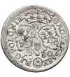 Polska, Jan III Sobieski 1674-1695. Szóstak (6 groszy) 1680 TLB, Bydgoszcz - herb Leliwa