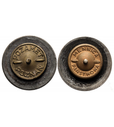 Poland, PRL (1952–1989). Set of two “Communications Troops” badges (,,Korpusówka")