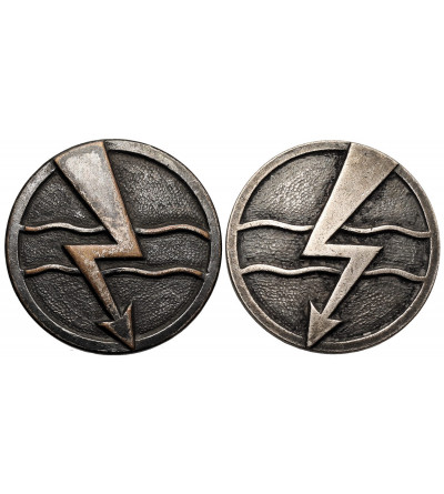 Poland, PRL (1952–1989). Set of two “Communications Troops” badges (,,Korpusówka")