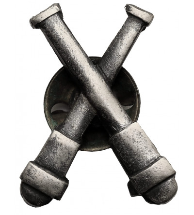 Poland, PRL (1952-1989). Corps badge “Missile Forces and Artillery”, (,,Korpusówka"), Polish People's Army