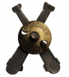 Poland, PRL (1952-1989). Corps badge “Missile Forces and Artillery”, (,,Korpusówka"), Polish People's Army