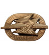 Poland, PRL (1952-1989). WOSF badge, “Military Physical Fitness Badge” – 3rd Class – Bronze
