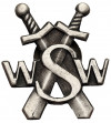 Poland, PRL (1952-1989). WSW badge, “Military Internal Service,” Polish People's Army (,,Korpusówka")
