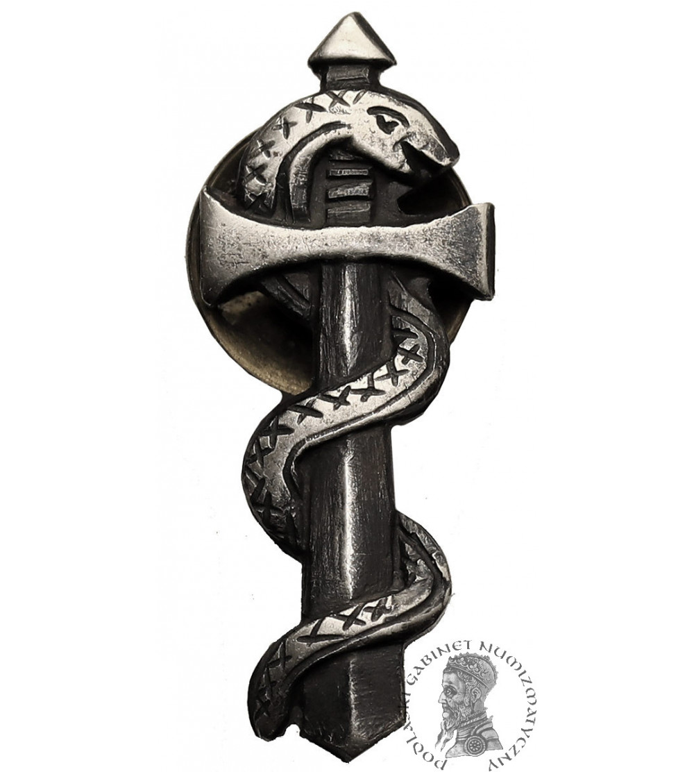 Poland, PRL (1952-1989). Corps badge “Veterinary Service”, (,,Korpusówka"), Polish People's Army