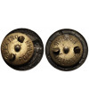 Poland, PRL (1952-1989). Set of two “Mechanized Forces” badges, Polish People's Army (Korpusówka")