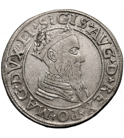 Poland / Lithuania. Zygmunt II August, 1545-1572. Czworak (4 Groschen) 1567, Vilnius (LI / LITV), error no letter G (GRATIA)