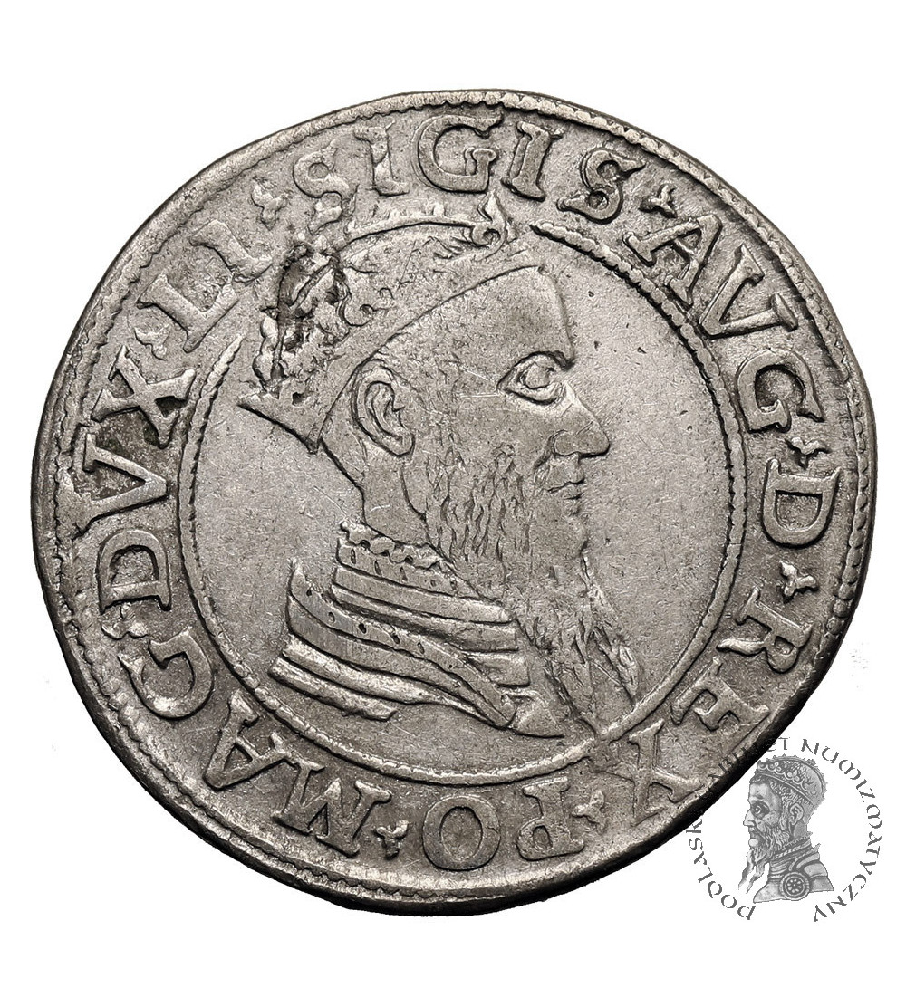 Poland / Lithuania. Zygmunt II August, 1545-1572. Czworak (4 Groschen) 1567, Vilnius (LI / LITV), error no letter G (GRATIA)