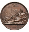 France, Napoleon I Bonaparte. Medal commemorating the incorporation of Rome into France, 1809