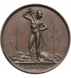 France. Napoleon I Bonaparte, medal commemorating Battle of Friedland, 1807