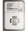 Poland. Zygmunt III Waza, 1587-1632. Trojak (3 Grosze) 1594, Malbork (Marienburg) mint - NGC UNC Details