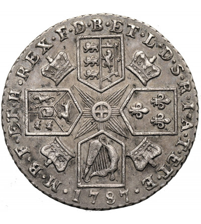 Wielka Brytania, Jerzy III 1760-1820. Szyling (Shilling) 1787, Londyn