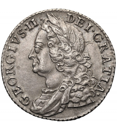 Great Britain. George II, 1727-1760. Shilling 1758, London Mint