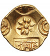 Indie, dynastia Seuna (Yadava) z Devagiri. Ramachandra, 1270-1311 AD. Złoty Stater (Asu / Padma Tanka), bez daty