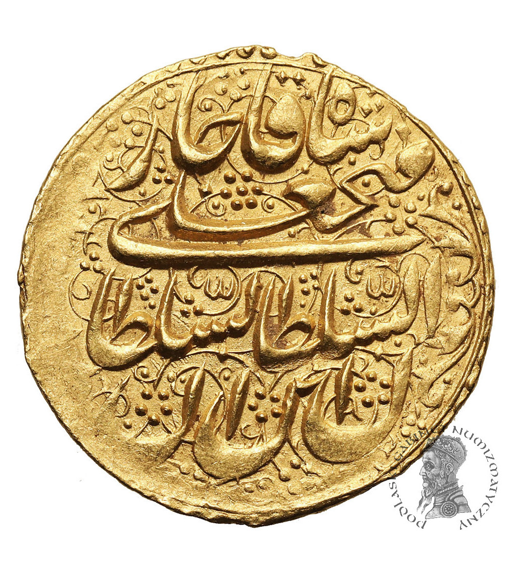 Iran / Persja. Dynastia - Kadżarowie. Fath Ali Shah, 1797-1834 AD. AV Toman, AH 1233 / 1817/18 AD, mennica Yazd (Jazd)