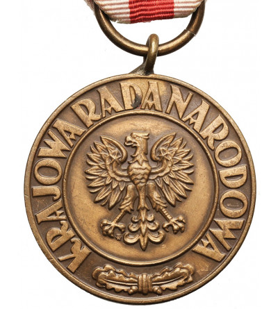 Polska. Medal Zwycięstwa i Wolności KRN 9.V.1945 (1987), legitymacja