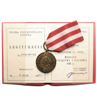 Poland. Medal of Victory and Freedom KRN 9.V.1945 (1987)