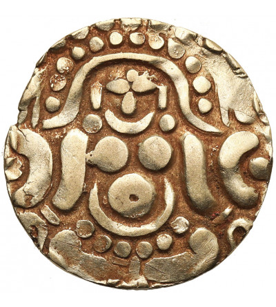 India, Gahadavalas of Kanauj. Govindachandra, ca.1114-1154 AD. Gold Stater, no date