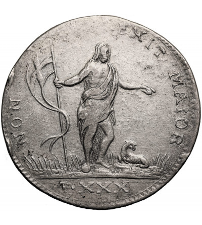 Malta (Sovereign Order). Emmanuel Pinto, 1741-1773. XXX (30) Tari 1757
