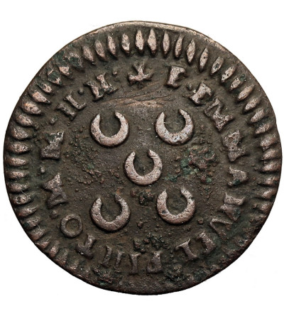 Malta (Zakon Maltański). Emmanuel Pinto. 1741-1773. Cu Grano, 1757