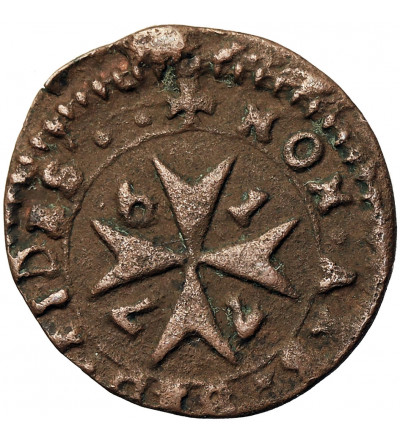 Malta (Zakon Maltański). Emmanuel Rohan, 1775-1797. Cu Grano, 1776